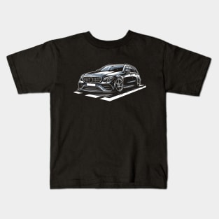 Mercedes E Class Kids T-Shirt